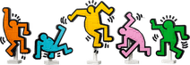 LEGO Art Keith Haring Dansende Figuren 31216 LEGO ART