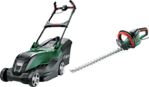 Bosch AdvancedRotak 44-750 + Bosch Universal Hedgecut 50 Grasmaaier kopen?