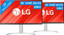 LG 27UP850K-W.AEU Duo Pack Monitor bundel