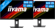 Iiyama PROLITE XUB2797QSNP-B1 Duo Pack Monitor bundel