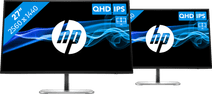 HP Series 5 Pro 527pq Duo Pack Monitor bundel