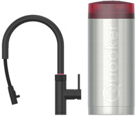 Quooker COMBI + Quooker Flex Round Black 