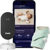 Owlet Cam 2 + Dream Sock Mint OW-DSDUO-MI Babyphone extensible