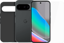 Google Pixel 10 256GB Zwart 5G + Basis Accessoirepakket Google smartphone aanbieding