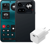 Nothing Phone (4a) Pro 128 Go Noir 5G + BlueBuilt Chargeur avec Port USB-C 45 W Blanc Promotion : smartphones
