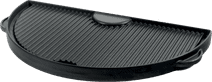 Grill Guru Gietijzeren Halve Maan Grill Large 42 cm Bakplaat voor barbecue