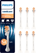 Philips Sonicare Premium All-in-One Wit (6 stuks) Opzetborstel aanbieding
