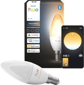Philips Hue Ampoule Bougie White Ambiance E14 Ampoule Séparée Ampoule connectée avec douille E14