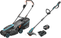 Gardena PowerMax 37/36V P4A Solo + PowerTrim 30/18V P4A Solo + Kit de Démarrage 18 V 4,0 Ah (2x) Acheter une plateforme de batterie Gardena ?