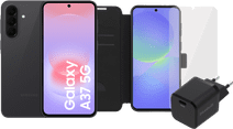 Samsung Galaxy A37 256GB Zwart 5G + Compleet Accessoirepakket De winkelvoorraad in onze winkel in Wilrijk