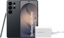Samsung Galaxy S26 Ultra 512GB Zwart 5G + BlueBuilt Oplader 65 Watt Wit Samsung Galaxy S26 Ultra