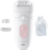 Braun Silk-épil 5 5-011 Roze Braun Silk epil epilator of epilady