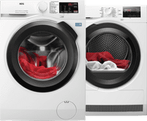 AEG LF62CB86 ProSense + AEG TR72CWZ84 SensiDry Wasmachine en droogkast set kopen?