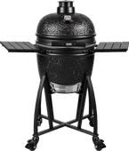 Grill Guru Prime Satin Black Medium Houtskool barbecue hoespakket