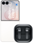 Samsung Galaxy Z Flip 8 512GB White 5G + Samsung Galaxy Buds4 Black Samsung smartphone promotion