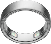 Oura Ring 5 Maat 6 Brushed Silver Oura health tracker