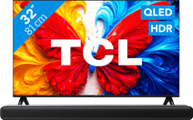 TCL 32" QLED S5L 4K (2026) + TCL S45H 2.0 Barre de Son TV 32 pouces