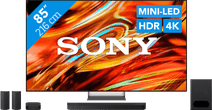 Sony Bravia 7 II True RGB 85" (2026) + Sony Bravia Theatre System 6 Noir TV 85 pouces