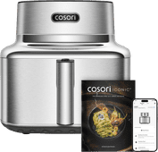 Cosori Iconic Single 6.2L RVS XL airfryer