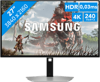 Samsung G8 G80SH LS27HG802SUXEN OLED Samsung gaming monitor vanaf 240 hertz