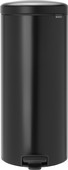 Brabantia NewIcon Pedaalemmer 30 Liter Matt Black Brabantia NewIcon vuilbak