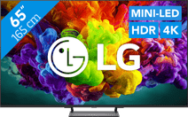 LG Mini-LED 65" QNED93 (2026) TV LG avec trophée Coupe du monde FIFA LEGO