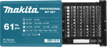 Makita Set d'embouts 61 pièces P-70144 Embout