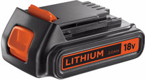 BLACK+DECKER Battery 18V 2.0Ah Li-ion Battery for Black & Decker tools