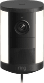 Ring Spotlight Camera 2e Generatie Stekker Zwart Buiten IP camera voor Ring