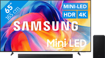 Samsung Mini-led 65" M73H (2026) + Samsung HW-B66CF (2025) Televisie met Q-Symphony