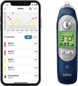 Braun ThermoScan 7+ Connect IRT6575NWE Lichaamsthermometer