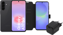 Samsung Galaxy A37 128GB Zwart 5G Enterprise Edition + Basis Accessoirepakket Samsung smartphone promotie