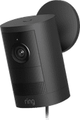 Ring Outdoor Camera Stekker 2e Generatie Zwart Buiten IP camera voor Ring