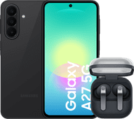 Samsung Galaxy A27 128GB Zwart 5G + Samsung Galaxy Buds4 Draagbaar Samsung product