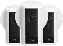 Ring Spotlight Camera Pro 2e Generatie Stekker Wit 3-Pack Ring Spotlight ip-camera