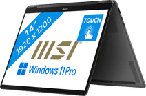 MSI Prestige 14 Flip AI+ D3MTG-050BE OLED Azerty Windows Pro laptop