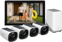 EufyCam 3 4-Pack + Smart Display E10 IP-camera zonder abonnement