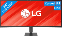 LG UltraWide 34U64XB-B Incurvé Écran PC pour professionnels pour les tâches administratives