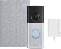 Ring Stekker Video Deurbel Plus Stekker 3e Generatie + Chime Plus Ring Bundel