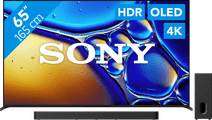 Sony Bravia 8 II 65" QD-OLED (2025) + Sony Bravia Theatre Bar 7 Zwart Sony OLED tv aanbieding