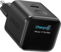 Anker Nano Oplader 45W Power Delivery Zwart Snellader