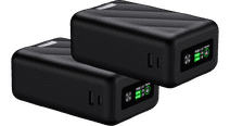 BlueBuilt Batterie Externe 27 000 mAh avec Charge Rapide 140 Watts Lot de 2 Petite batterie externe