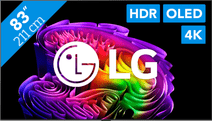 LG OLED 83" G6 (2026) LG tv met LEGO FIFA World Cup