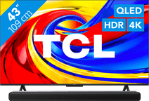 TCL 43" QLED P79L 4K (2026) + TCL S45H 2.0 Soundbar TCL tv aanbieding