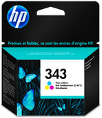 HP 343 Cartridges 3 Kleuren Pack HP 338 en HP 343 cartridge