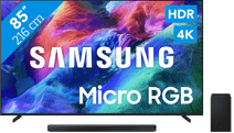 Samsung Micro RGB 85" R85H (2026) + Samsung HW-Q600H (2026) 85 inch tv