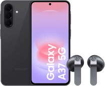 Samsung Galaxy A37 128 Go Noir 5G + Samsung Galaxy Buds4 Noir Samsung Galaxy A37