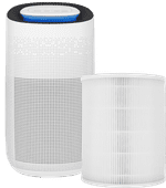 Fuave pure air + Fuave HEPA Filter Pure Air Luchtreiniger voor ruimtes van 71 m2 of groter