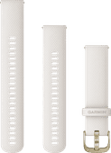 Garmin Siliconen Bandje Crème/Goud 20mm Garmin horlogebandje