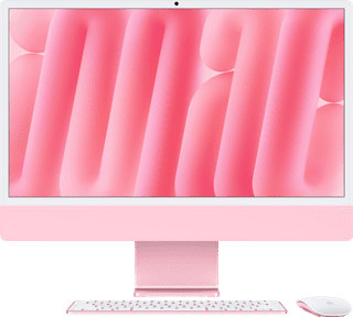 Apple iMac M6 (10 CPU / 10 GPU) 16GB/256GB Roze AZERTY